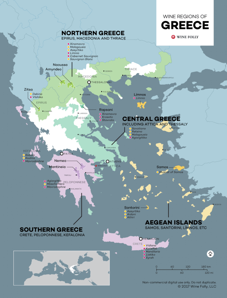 Wine Regions of Greece